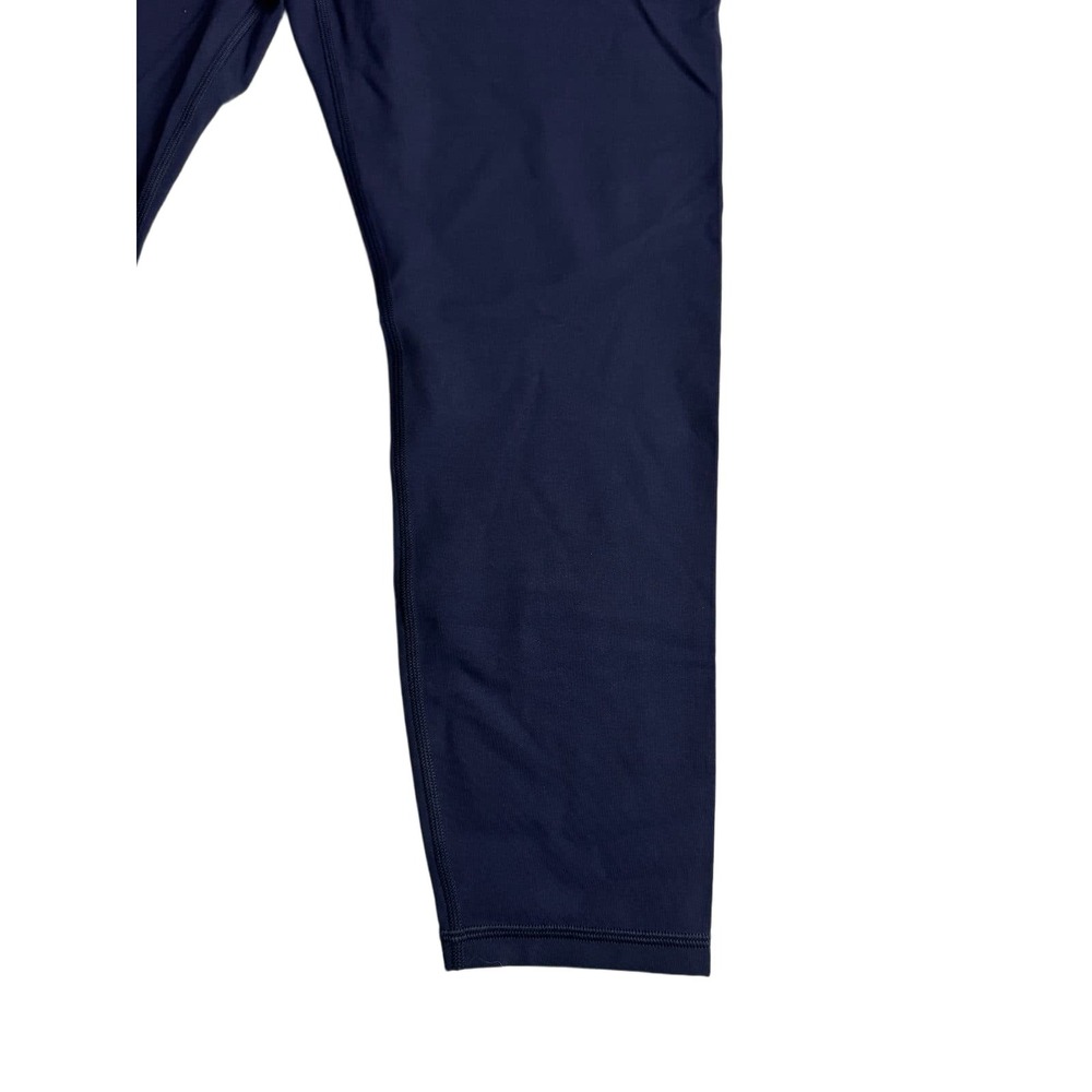 Athleta Ultra High Rise Elation 7/8 Tight Leggings Women's L Navy Blue NWT - Picture 2 of 7